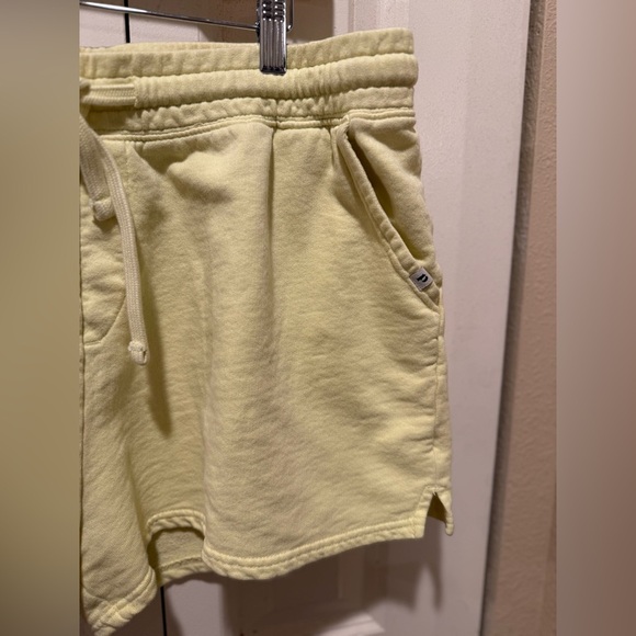 Pact Organic Cotton Essential Sweatshort in Sunny Lime , size XL - Picture 5 of 9